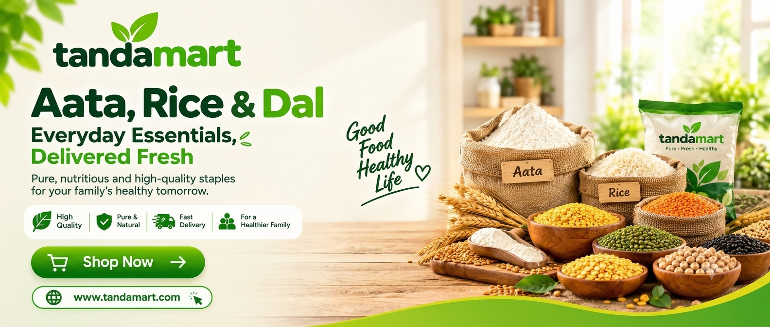 Atta, Rice & Dal