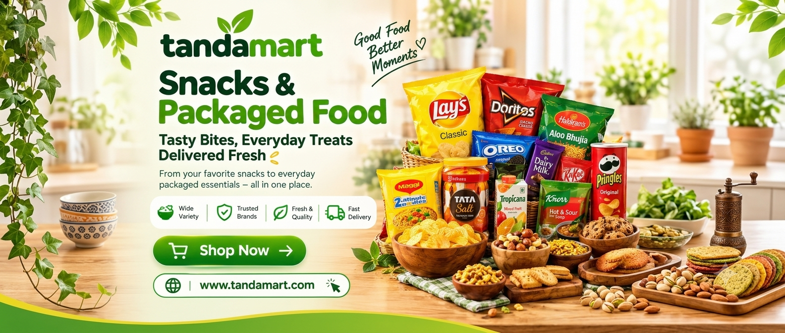 Snacks & packaged food