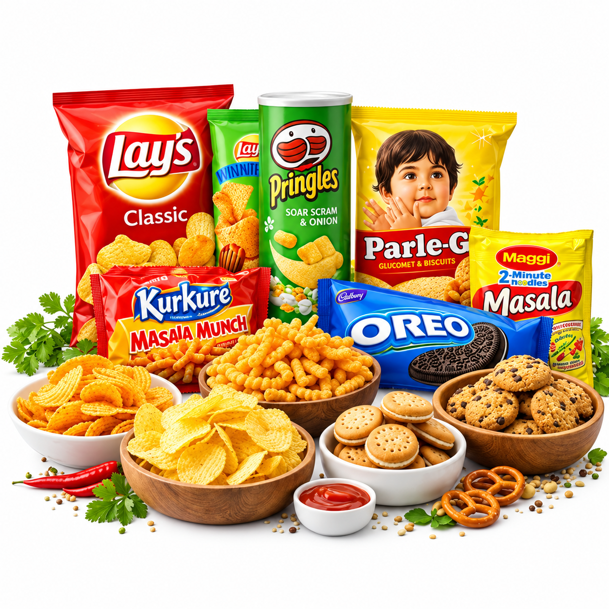 Snacks & Packaged Food