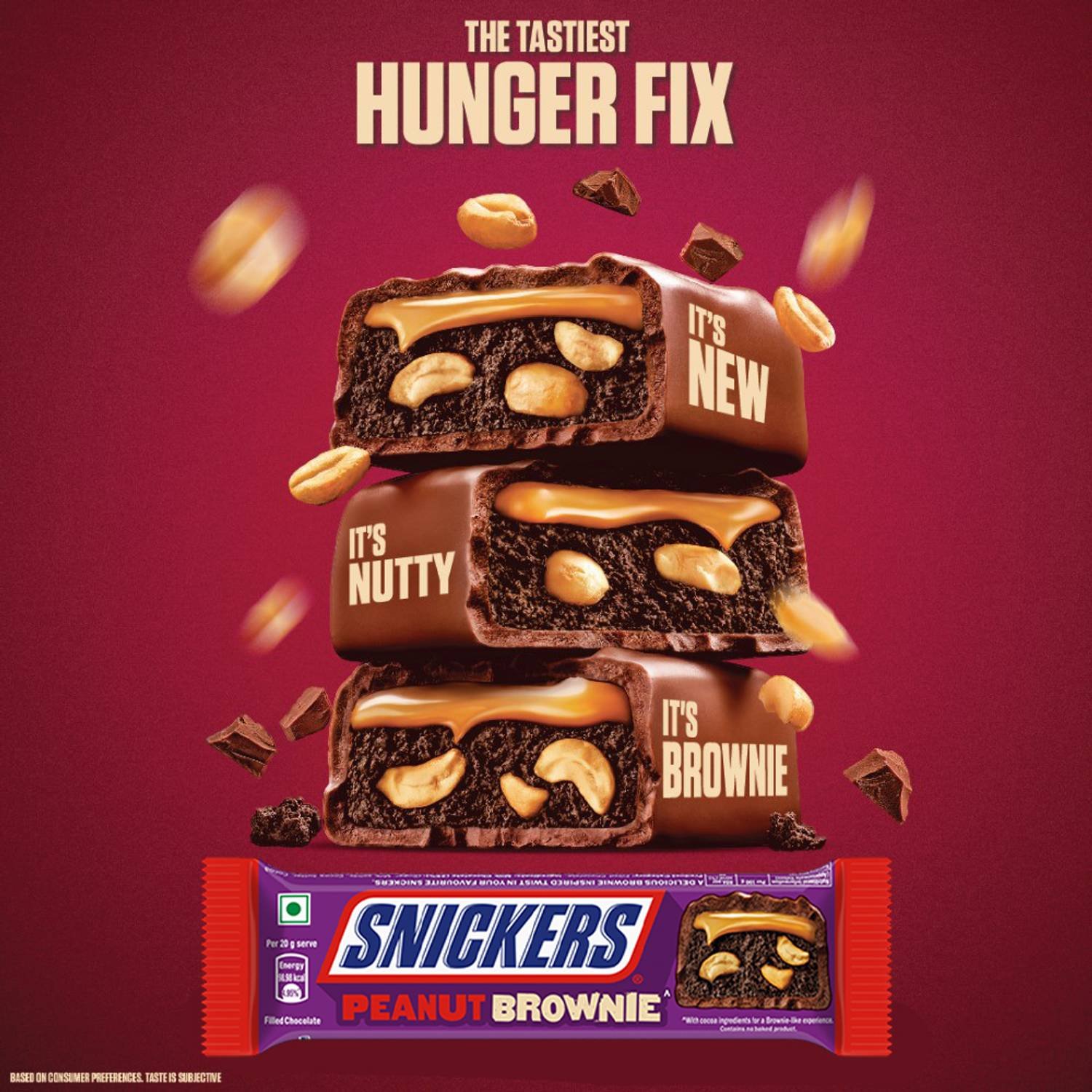 Snickers Peanut Brownie