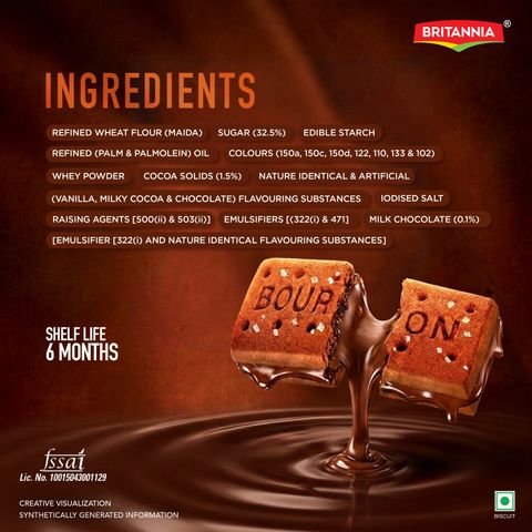 Britannia Bourbon Biscuits