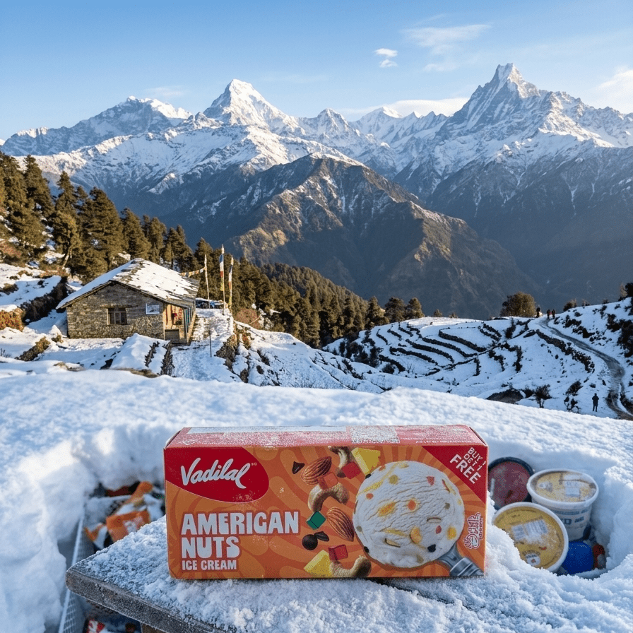 American Nuts Ice Cream