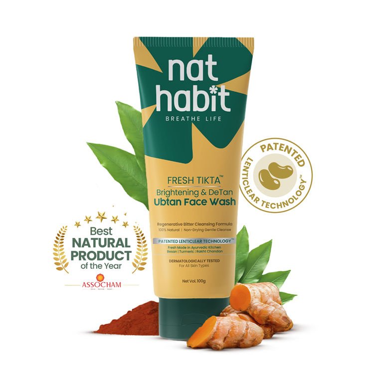 Nat Habit Brightening Ubtan Face Wash
