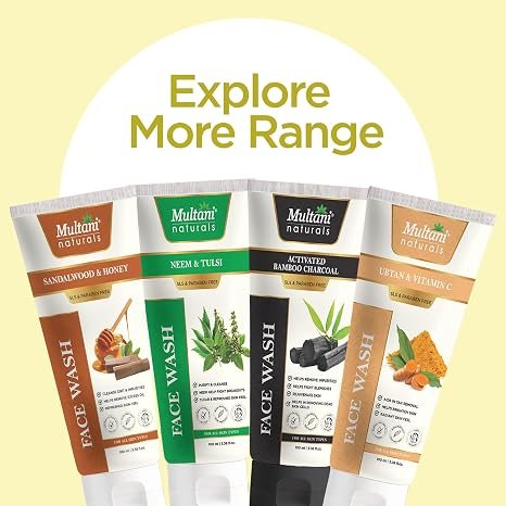 Multani Naturals Aloe Vera & Papaya Face Wash