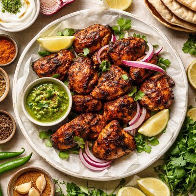 Chicken Burra Dry