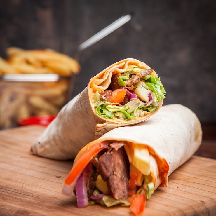 Chicken Shawarma Roll