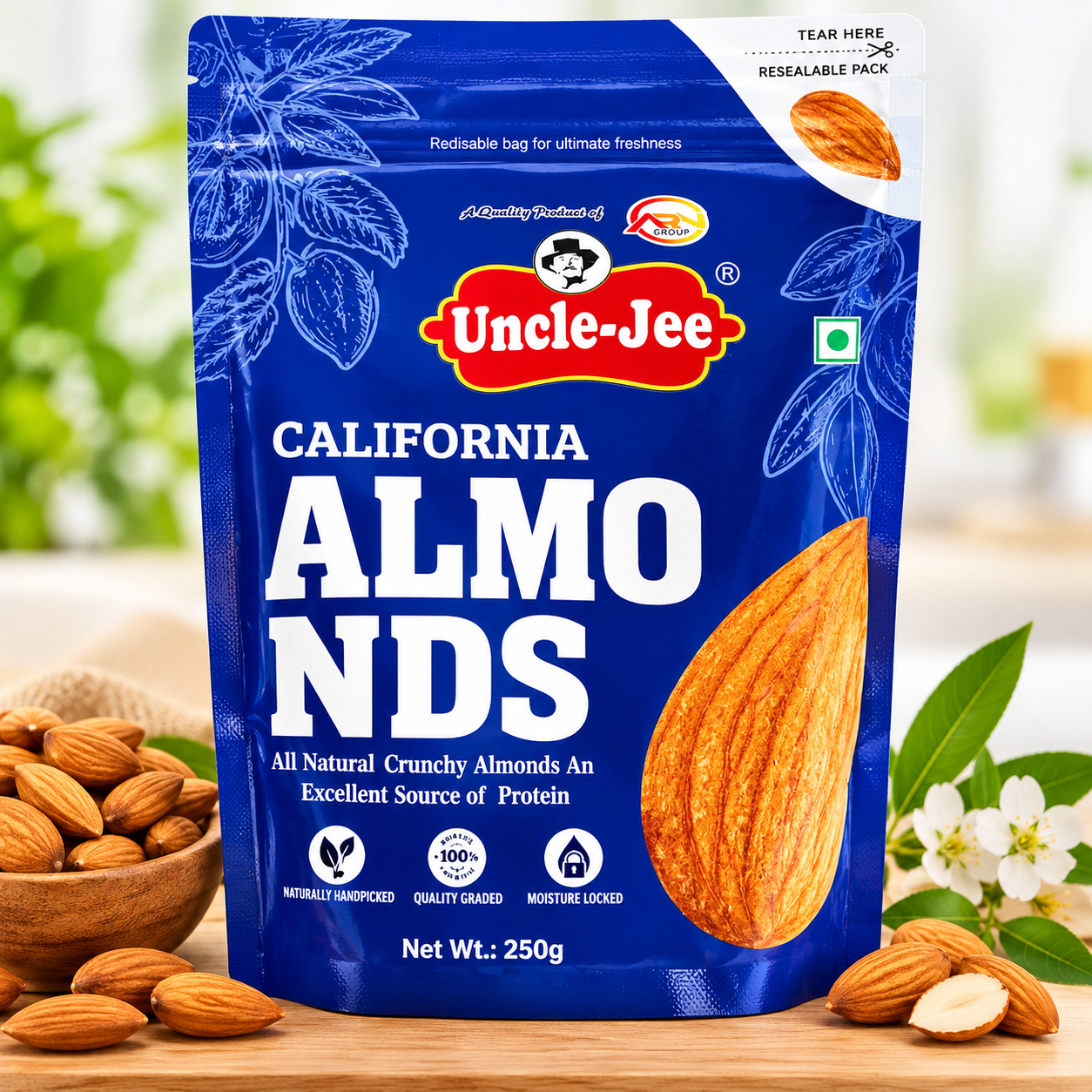 Uncle-Jee Almonds