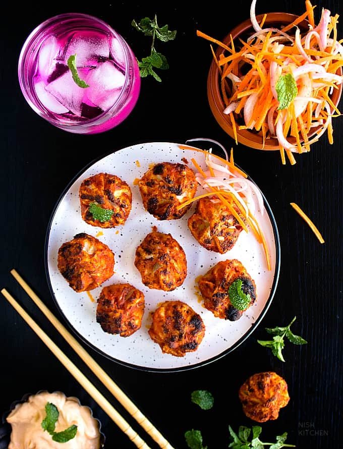 Tandoori Veg Momos