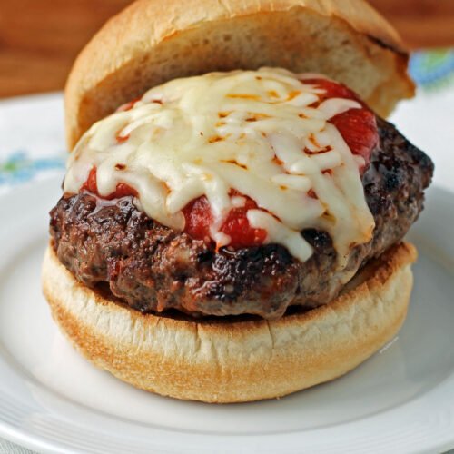 Cheese Pizza Burger