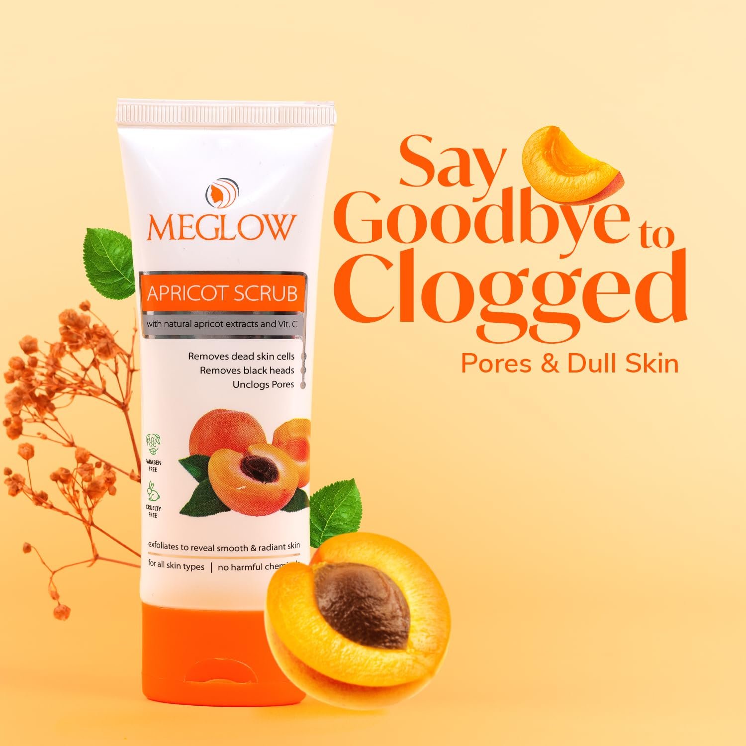 Meglow APRICOT SCRAB