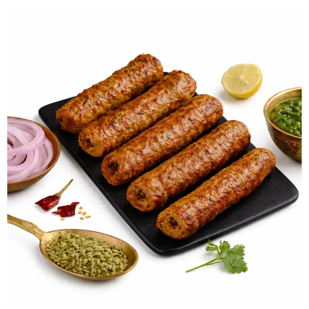 Mutton Seekh Kebab