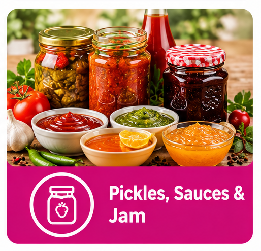 Pickles, Sauces & Jam