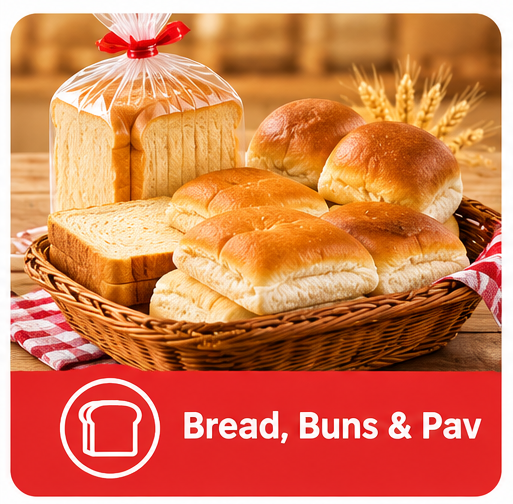 Bread, Buns & Pav